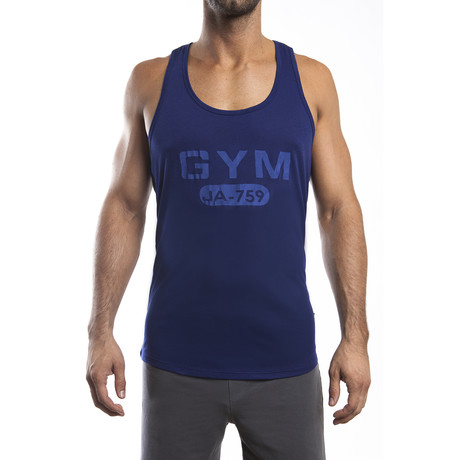 Gym Tank 759 // Navy (S)