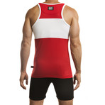 Scrimmage Tank // Red (L)