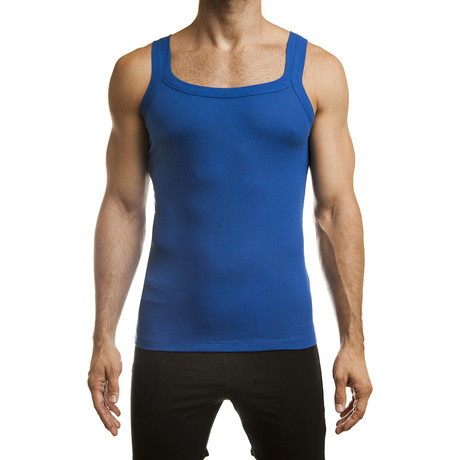 Square Cut Tank // Royal (S)