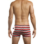 Wave Swim Boxer // Red (L)