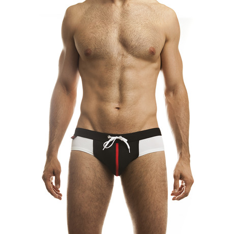 Pack Up JV Swim Brief // Black (S)