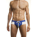 Pack Up JV Swim Brief // Royal (L)