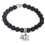 Volcano Chakra Lucky Elephant Bracelet