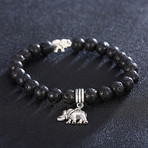 Volcano Chakra Lucky Elephant Bracelet