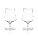 Raye Collection // Crystal Beer Goblet Glasses // Set of 4