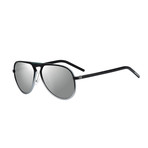 Dior AL13.2 Sunglasses // Black Fade to Gray + Gray Silver