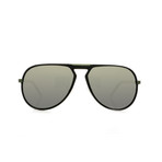 Dior // AL13.2 Sunglasses // Dark Khaki + Gray Ivory