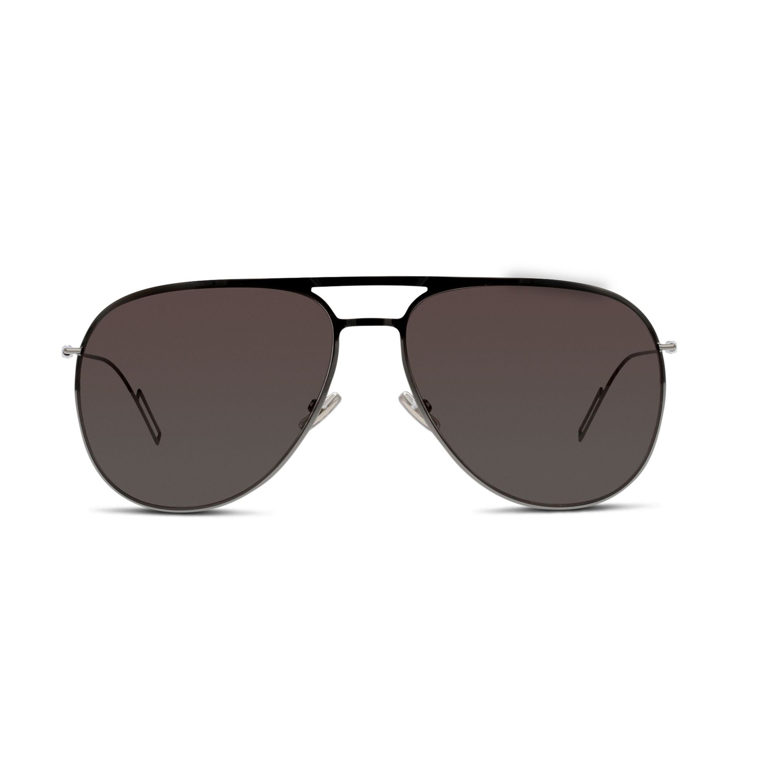 Dior // Men's DIOR0205S Sunglasses // Silver + Brown Gray - Christian ...