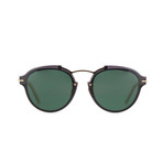 Dior // Men's DIORÉCLAT Sunglasses // Black + Blue Green