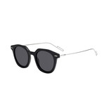 Dior // Men's DIORMASTER Sunglasses // Black + Silver + Gray