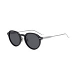 Dior // Men's DIORMOTION2 Sunglasses // Black + Silver + Gray
