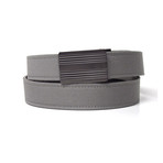 Montery Buckle + Canvas Belt // Charcoal