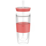 Tumbler Cooling Cup // Set of 4 (Coral)