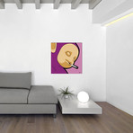 Tinky Winky Break // Gregoire "Leon" Guillemin (18"W x 18"H x 0.75"D)