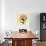 Brain_Head 032.1 // Print Collection (18"W x 18"H x 0.75"D)