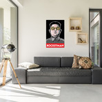 Rocketman // Vincent Carrozza (26"W x 18"H x 0.75"D)