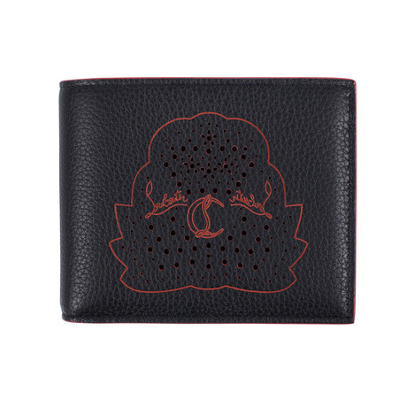 Cool Coin Leather Bi-Fold Wallet // Black