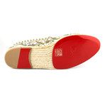 Spiked Espadrilles Shoes // Multi-Color (Euro: 34)