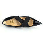 Black Patent Leather Sharpstagram Pumps // Black (Euro: 36)