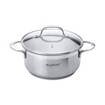 Bistro Stainless Steel Covered Casserole // 1.4 Quart