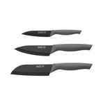 Essentials Ergo Stainless Steel Knife Set + Sleeves