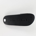 Leather Sliders Slippers Shoes // Black (Euro: 35)