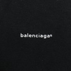 Cotton Blend Zip-Up Hooded Sweater // Black (XS)