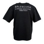 Cotton Short Sleeve Crewneck T-Shirt // Black (S)