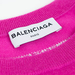 Cashmere Knit Crewneck Sweater // Pink (Euro: 36)