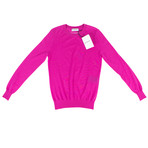 Cashmere Knit Crewneck Sweater // Pink (Euro: 36)