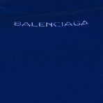 Cashmere Knit Crewneck Sweater // Blue (Euro: 36)