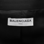 Wool Blend 2 Button Sport Coat Blazer // Black (Euro: 34)