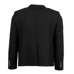 Wool Blend 2 Button Sport Coat Blazer // Black (Euro: 34)