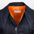 Polyester Bomber Jacket // Black (Euro: 36)