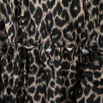 Polyester 3/4 Sleeve Athletic Top Dress // Black (Euro: 36)