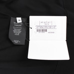 Silk Long Sleeve Ascot Blouse Top // Black (Euro: 36)