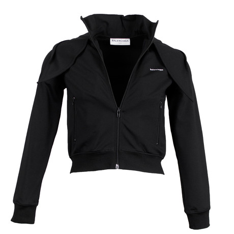 Slim Fit Jersey Track Suit // Black (Euro: 34)