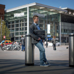 Pliqo Carry On Bag (Orange Lining)