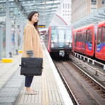 Pliqo Carry On Bag (Orange Lining)