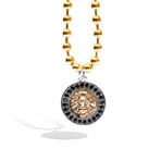 Silver & Gold King Necklace