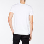 Crew Neck Pocket T-Shirt // White (S)