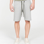 Loopback Jersey Relaxed Shorts // Grey (M)