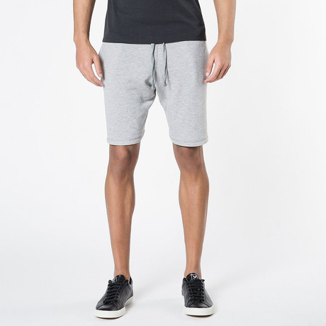 Loopback Jersey Relaxed Shorts // Melange Grey (S)