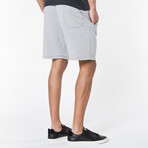 Loopback Jersey Relaxed Shorts // Melange Grey (M)