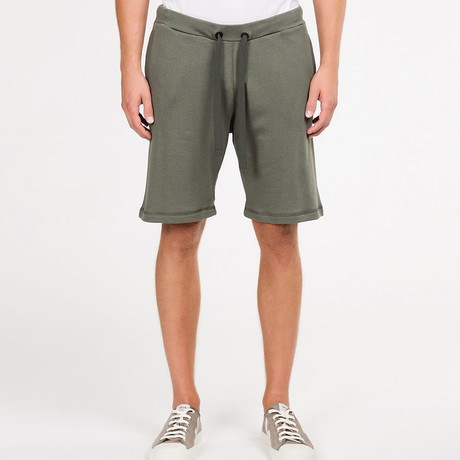 Loopback Relaxed Shorts // Khaki (S)