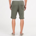 Loopback Relaxed Shorts // Khaki (L)