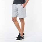 Loopback Jersey Relaxed Shorts // Melange Grey (M)