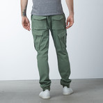 Cargo Cotton Light Weight Pants // Fresh Pine (30WX32L)