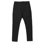 Tapered Cotton Blend Chino Pants Ice // Grey Black (34)