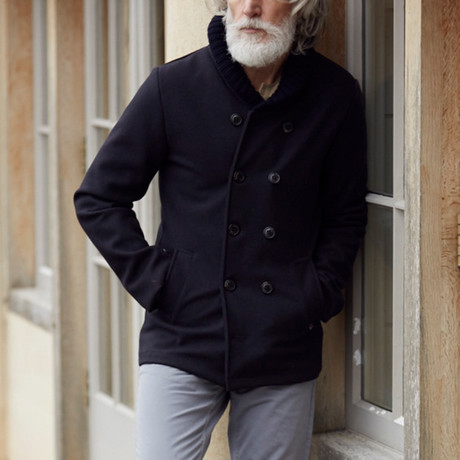 Blackwood Wool Jacket // Navy (S)